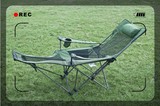 户外折叠躺椅两用午休床家用野外露营休闲沙滩凳便携式靠背钓鱼椅