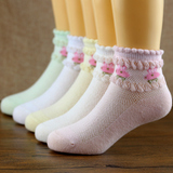 儿童袜子夏季网眼薄款棉袜5-7-9-10岁以上男女孩中大童纯棉学生袜