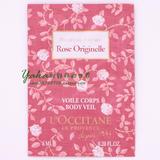 专柜L‘occitane/欧舒丹蔷薇玫瑰身体保湿乳液6ML小样满百包邮