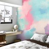 现代抽象天空儿童客厅沙发卧室电视背景墙无缝无纺布壁纸墙纸壁画