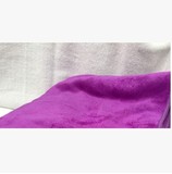足浴美容床单纳米足疗毛巾扶手擦车蹲巾铺方凳子紫红色2米*1米