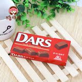 日本进口糖果 森永DARS达丝牛奶味巧克力45g清新香滑