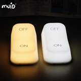 MUID 重力感应开关灯ON-OFF 创意氛围小夜灯 带电源智能LED节能灯