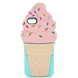 折扣！甜心感爆棚kate spade可爱硅胶甜筒冰淇凌iphone6s手机壳代