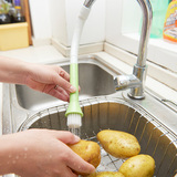 多功能可通水水龙头清洁刷子厨房用品神器水槽洗菜洗碗洗锅刷杯刷