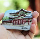 出口韩国原单 世界旅游纪念树脂冰箱贴 创意冰箱贴收藏级正品一级