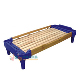 幼儿园专用床 宝贝床 儿童塑料木板床 叠叠小床午休睡床单人床KL
