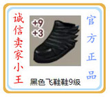 街头篮球道具装备 黑色飞鞋永久9级鞋子黑鞋+9+3能力飞鞋永久鞋子