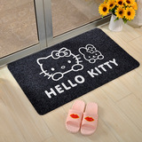卡通门垫Hellokitty凯蒂猫入户进门门厅脚垫吸水卫浴防滑蹭土地毯