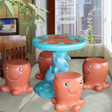 海豚创意户外室内外儿童房幼儿园游乐园桌椅