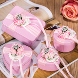 欧式婚礼喜糖盒批发创意结婚糖盒礼品盒婚庆用品马口铁订制糖盒子