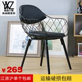 花篮椅 北欧实木餐椅 现代简约宜家设计师椅子 时尚休闲椅 花兰椅