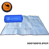骆驼200*200铝膜防潮垫 超大3-4人铝箔坐垫 户外野营帐篷野餐垫