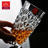 意大利RCR进口牛奶杯水晶玻璃威士忌烈酒杯洋酒杯创意啤酒杯