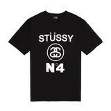 韩国正品代购 直邮 设计师潮牌 STUSSY 简约字母短袖T恤