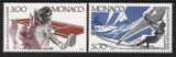 摩纳哥1987年第二届欧洲小国运动会新全 雕刻版　邮票