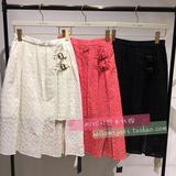 6折 miyoki日本代购 3月 lilybrown 双层镂空半身裙 LWFS161015