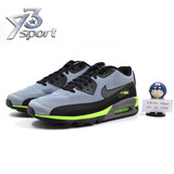 [93sport]Nike AIR MAX90lunar气垫男鞋黑绿灰复古跑鞋705302-003