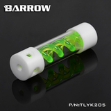 BARROW T病毒水箱-多色 螺旋悬浮水冷圆柱水箱 205mm 侧孔/顶孔