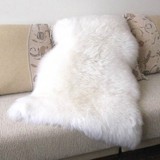 澳洲整张羊皮沙发垫欧式纯羊毛沙发垫羊毛地毯床毯飘窗垫椅垫定做