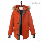 【ZIOZIA】专柜正品16冬男士棉服夹克外套 AAU4FP1104OR/韩国代购
