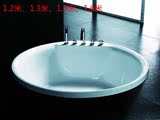 拿波里嵌入式圆形亚克力双人按摩浴缸1.2 1.3 1.5 1.6米5303包邮