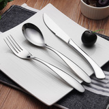 精致伯爵刀叉勺三件套欧式不锈钢牛排刀叉两件套装优质西餐餐具
