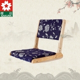 榻榻米椅无腿椅折叠椅海绵椅实木椅日式椅地台椅韩式椅和室椅座椅