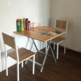 折叠桌可折叠桌子简易餐桌便携方桌小户型家用饭桌学习桌