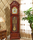 落地钟欧式钟表客厅实木机械纯铜机芯现代古典北极星大力矩升级版