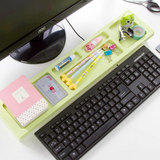 云木良品 创意桌面整理架电脑键盘省空间置物架 多功能办公收纳架