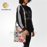 韩国代购 ADIDAS/三叶草 花色时尚休闲单肩包袋 手提包袋 AJ8705