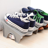 日本FaSoLa创意收纳简易欧式塑料简约鞋架鞋店鞋柜空间大师收纳架