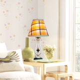 卧室床头灯美式现代简约中式欧式客厅节能温馨创意铁艺布艺台灯