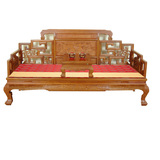 罗汉床垫子五件套定制棕垫中式家具三人古典红木沙发坐垫罗汉床垫