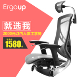Ergoup电脑椅家用 办公网椅 人体工学椅子 时尚休闲转椅升降座椅