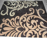 时尚咖色欧式地毯客厅茶几沙发地毯卧室床边玄关手工腈纶地毯定制