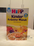 现货 德国HIPP喜宝多种水果杂粮麦片 宝宝早餐 婴儿辅食200g 12+