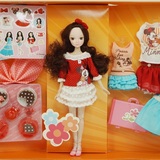 可儿娃娃女孩玩具套装经典米奇野餐组合洋娃娃礼盒生日礼物6101/2