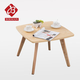 简约北欧边几正方形小茶几简欧沙发角几简易矮边桌实木宜家咖啡桌