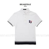 2016夏季新款韩国BEAN POLE代购男士纯棉学院风短袖POLO衫白色
