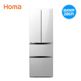 Homa/奥马 BCD-286FEDA 286升 电脑内显智能温控 法式多门冰箱