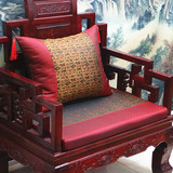 高端定做红木沙发坐垫靠枕枕扶手高密度海棉加厚海棉垫子中国风