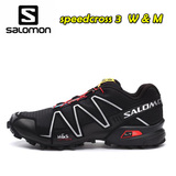 Salomon萨洛蒙男女款越野跑鞋户外马拉松山地跑步鞋SPEEDCROSS 3