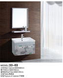厂家60公分欧式不锈钢浴室柜组合洗手盆洗脸盆小户型卫生间洗漱台
