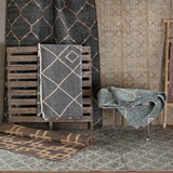 印度进口纯天然麻材质欧式中式高端卧室客厅沙发茶几简约地毯