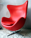 时尚简约鸡蛋椅蛋形椅蛋壳椅布艺休闲椅转椅创意电脑椅玻璃钢椅子
