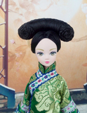 【东方公主】可儿 ob 娃娃 清朝发包假发旗头假发古装唐装发包