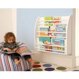 儿童书架壁挂墙上杂志架宜家置物架木制幼儿园简易小书柜现代书架
