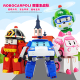 儿童玩具新款4岁韩国Q版Robocr 机器人小战队 珀利启蒙变形警车
